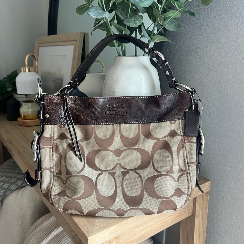 Vintage Coach Zoe Shoulder Bag